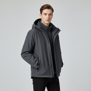 Veste Safari Unisexe |   Écologique, léger et imperméable, traité par cisaillage |   Vêtements décontractés d'extérieur réversibles à capuche pour toutes les saisons - Product Image 2