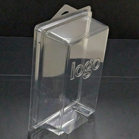 Caja de Embalaje con Tapa y Base de PET con Logotipo en Relieve, Forma Personalizada, para Figuras de Acción