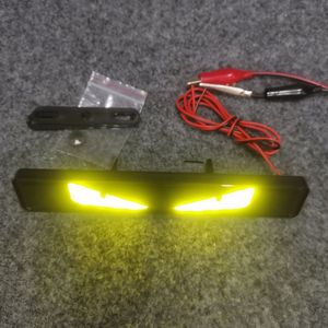SKYEARTH Emblema LED Iluminado para Parrilla Delantera de Automóvil, Ojo de Diablo RGB Amarillo, Doble Color, 12V, Nueva Luz Decorativa para Auto, Universal - Product Image 6