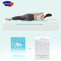 Matelas pliable en mousse à mémoire de forme à trois volets pour les magasins près de chez moi lit pliant avec surmatelas