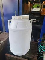 Tanque DE AGUA DE 60L, máquina de moldeo por soplado, tambor JERRY de plástico, máquina de moldeo por soplado usada