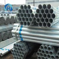 Tube en acier ERW laminé à chaud ASTM A500 Gr.B pour structure de support de bâtiment, stock disponible, livraison rapide