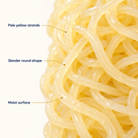 HALAL Konjac Pumpkin Spaghetti 270g Kantong Transparan 30 Bungkus Per Karton Umur Simpan 18 Bulan untuk Grosir, Eceran & Layanan Makanan