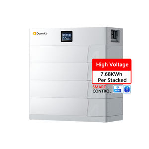Nuovo HV impilabile 100Ah/24 s1p 15.36kWh batteria di accumulo di energia residenziale IP54 agli ioni di litio compatibile solare <span class=keywords><strong>BESS</strong></span> fino a 40kWh - Product Image 1