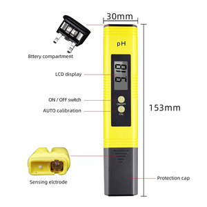 Testeur de qualité de l'eau numérique pH et TDS haute précision pour laboratoire et aquarium - Product Image 2