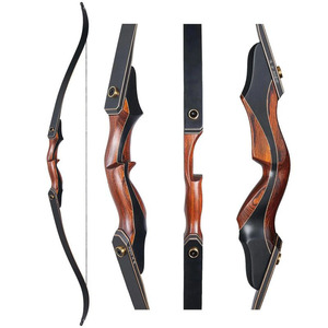 Fabrication personnalisée tir à l'<span class=keywords><strong>arc</strong></span> 60 "chasse <span class=keywords><strong>arc</strong></span> classique Takedown <span class=keywords><strong>bois</strong></span> laminé <span class=keywords><strong>arc</strong></span> RH pour tir en plein air 30-50lbs - Product Image 1