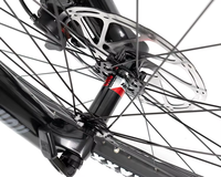 Bicicleta Eléctrica de Montaña de Primera Calidad, Todoterreno, 27.5/29'', Motor Central de 500W, M6100, 12 Velocidades, Horquilla Rockshox de 160mm, Suspensión Completa de Carbono