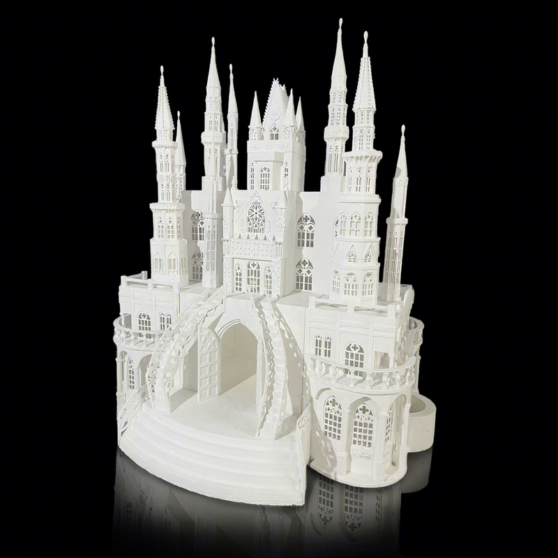 Fiberglass Cake Sculpture Creative Window Display