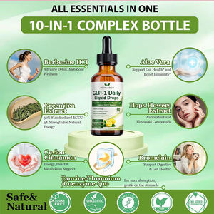 2026 En Yeni Stiller GLP-1 Günlük Sıvı Damlalar Özel Etiket OEM Sindirimi, Bağışıklığı ve Bağırsak Desteğini Destekler - Product Image 6