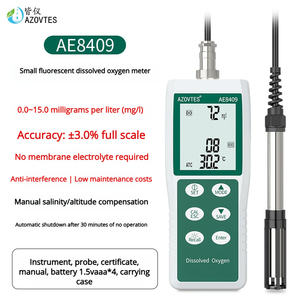 เครื่องตรวจวัดออกซิเจนละลายน้ำแบบพกพา Jieyi AE8403 สำหรับการวัดและตรวจจับออกซิเจนในน้ำ - Product Image 5