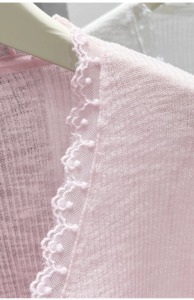 Cardigã Feminino Leve de Tricô Transparente com Manga Longa e Renda, Aberto na Frente, para Camadas de Verão - Product Image 3