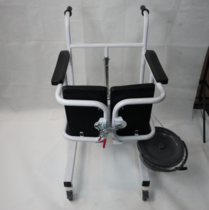 <span class=keywords><strong>Fauteuil</strong></span> <span class=keywords><strong>roulant</strong></span> en acier au carbone WCHT WCHT0122 avec frein et fonctions réglables pour personnes âgées et handicapées - Product Image 4