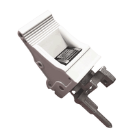 ZSTC C-BOX. . Poignée d'insertion/extraction type IEL, levier gris, bouton noir, 20817-690 20817-691