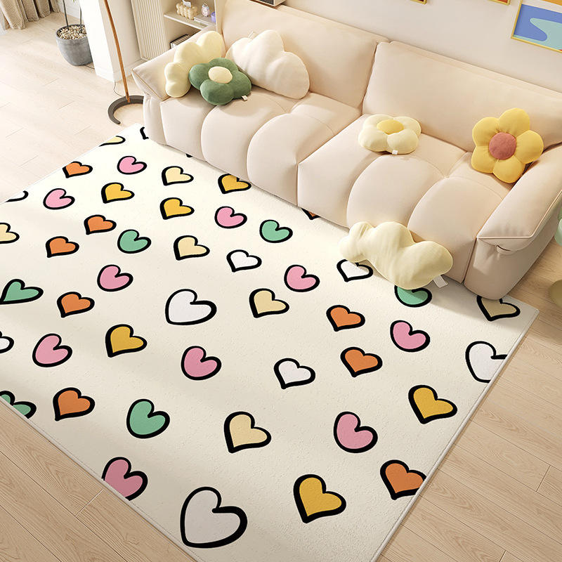 Corazón Colorido Amarillo Pálido