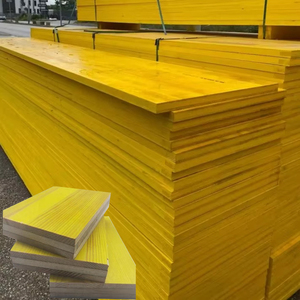 Pannello per casseforme in compensato giallo filmato da 18 mm 4x8 a 3 strati per mercato sudamericano, all'ingrosso - Product Image 1