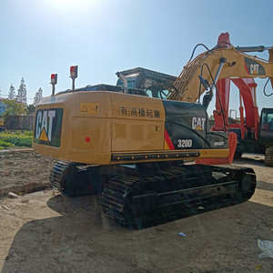 Gran oferta, máquina excavadora de ruedas Caterpillar 320d usada para excavadora sobre orugas Cat con componente de núcleo de motor fuerte - Product Image 4