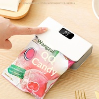 Scelleuse portable numérique rechargeable à pression manuelle pour sachets de café, thé et snacks