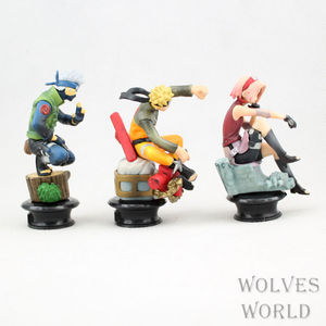 Set de Ajedrez de Cristal de 6 Piezas para Mercancía de Anime, con Figuras Decorativas de Gaara en Bolsa - Product Image 5