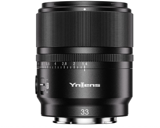 YONGNUO 33MM F1.4 DA DSM WL Pro Prime Standard Lens for Sony E Mount, Auto Focus APS-C Format for Sony Mirrorless Cameras