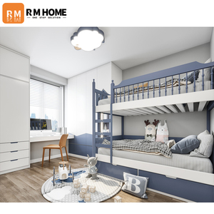 Customizable Modern Wood Bedroom Furniture <strong>Set</strong> for Kids Including Tatami Bed Bookcase <strong>Wardrobe</strong> for Apartment Hotel &amp; Home Use - Product Image 3