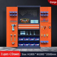 Armoire à outils modulaire en métal robuste avec tiroirs roulants pour l'atelier et le garage (personnalisable OEM/OBM)