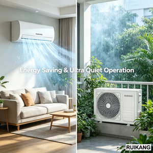 Export Standard 1.5HP 1Ton 12000BTU Wall Mount Split <b>Air</b> Conditioner Full Motor High EER <b>Mini</b> Hotel DC Technology Effic DC Techn - Product Image 1