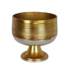 Bol de service en aluminium avec Branches d'arbre, plaqué or et brillant, poli, noix, Fruits secs, vente chaude et de haute qualité - Product Image 5