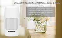 Sensor Gerak Inframerah Nirkabel Frekuensi Radio RF 433MHz EV1527 untuk Sistem Alarm Keamanan Rumah