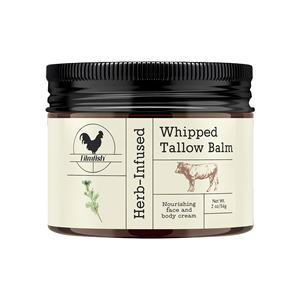 OEM Natural Honey Talg Cream Frische feuchtigkeit spendende geschlagene Gesichts balsam Honig butter creme Bio-Gras Fed Beef Talg Großhandel - Product Image 2