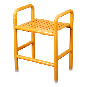 Tabouret de douche pliable Fu Rui 300 lb en acier inoxydable avec barre d'appui antidérapante, chaise de sécurité pour salle de bain, dispositif d'aide pour personnes âgées - Product Image 3