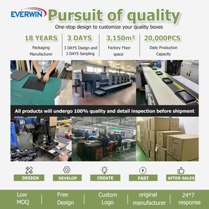 กล่องพับได้สั่งทำพิเศษ EVERWIN ระดับไฮเอนด์ กล่องกระดาษแข็งแม่เหล็กสุดหรู กล่องของขวัญพรีเมียมสำหรับบรรจุภัณฑ์ - Product Image 5