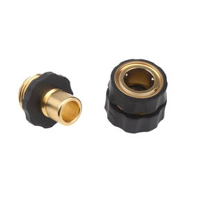 Connecteur d'eau multi-ports personnalisé-Joint rapide à 6 points pour le lavage de voiture et l'irrigation Connecteurs de tuyau d'arrosage 3/4 - Product Image 6