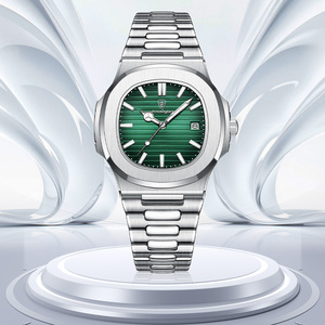 Poedagar 613 <span class=keywords><strong>Orologio</strong></span> di Lusso da <span class=keywords><strong>Uomo</strong></span> d'Affari Impermeabile in <span class=keywords><strong>Acciaio</strong></span> Inossidabile Luminoso al Quarzo - Product Image 3