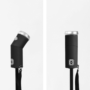 Yubo 23 Inch 12 Xương Sườn Tự Động Biểu Tượng Tùy Chỉnh Kinh Doanh Quà Tặng Phản Quang Có Thể Điều Chỉnh LED Ánh Sáng Xử Lý 3 Gấp Ô - Product Image 4