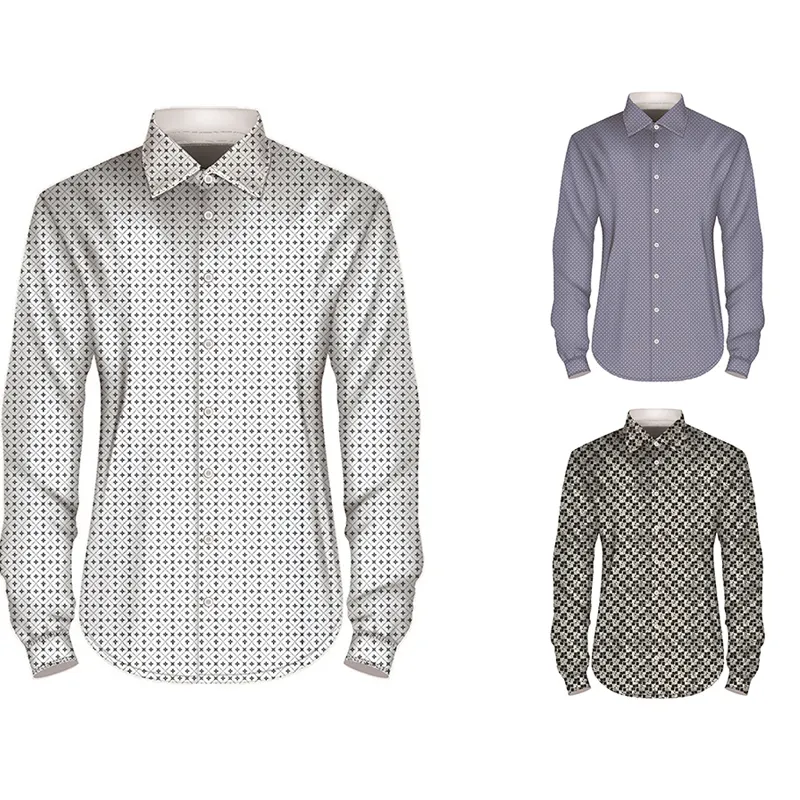 ODMOEM camisa de vestir manga larga 2022 Best selling New Design Long sleeve 100% Cotton men's cotton casual shirts