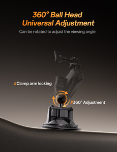 Supporto per Action Camera Kewig con Ventosa a Vuoto, Rotazione a 360°, Braccio in Lega di Alluminio CNC per GoPro, Ideale per Riprese in Soggettivo - Product Image 3