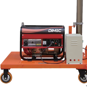 Torre de Iluminación Exterior LTG2500, Generador Monofásico de <span class=keywords><strong>2</strong></span>.0kW, Nivel 6 de Resistencia al Viento, Luz de Construcción para Ingeniería Civil - Product Image 1