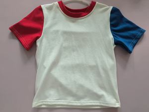 Ropa de bebé del Día DE LA Independencia personalizada al por mayor de fábrica, camisetas de bolsillo de manga corta de bambú orgánico para bebés, niñas y niños - Product Image 6