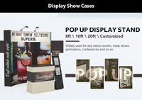 Caja de Luz Plegable Pop-up Retroiluminada SEG sin Marco de Tela con LED para Publicidad