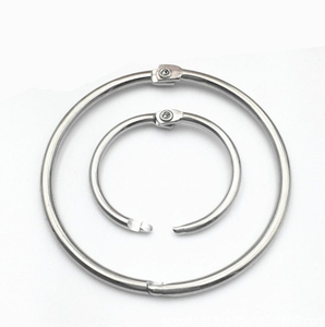 35mm 38mm Nickel Plated Key <strong>Ring</strong> Metal Loose Leaf Binder <strong>Ring</strong> Book <strong>Split</strong> <strong>Rings</strong> - Product Image 1