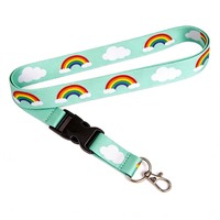 CH Wholesale Sublimation Printing Polyester Lanyards With Logo Custom Certification Keychain OEM ODM ECO Promotion Event Gifts