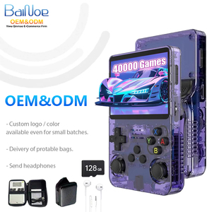 Máy chơi <span class=keywords><strong>game</strong></span> cầm tay cổ điển di động OEM R36SHD 2026, giả lập TV, mini bỏ túi, hỗ trợ Wi-Fi - Product Image 1