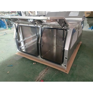 Customizable Lightweight Aluminium Portable Half Dog Ute Canopy Waterproof <b>Lockable</b> Dustproof Outdoor Storage Toolbox 2000L - Product Image 1