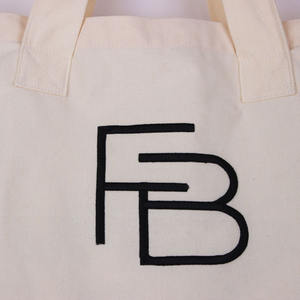 ロゴ印刷付きカスタムオーバーサイズキャンバストートバッグ、再利用可能でエコフレンドリーな食料品ショルダーバッグ、日常、仕事、旅行での使用に最適 - Product Image 5