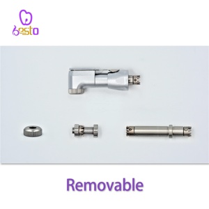 Kit de turbina de pieza de mano con botón pulsador Dental, turbina de aire LED de alta velocidad para dentista y herramientas de Odontología de contraángulo recto de baja velocidad - Product Image 6