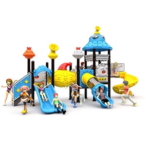 Parque Infantil al Aire Libre con Guía <span class=keywords><strong>de</strong></span> Instalación Incluida, Equipo <span class=keywords><strong>de</strong></span> Juego Comercial Certificado CE EN1176, Fábrica China - Product Image 3