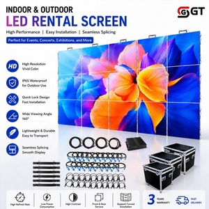 จอ LED กันน้ำกลางแจ้ง P3.91 ขนาด 4 ม. x 3 ม. สำหรับฉากหลังโฆษณา เวทีดีเจ และสื่อถ่ายภาพ จอ LED ขนาดใหญ่สำหรับเช่า - Product Image 1