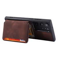 Portefeuilles en cuir pour téléphone portable pour Samsung S23 S22 Ultra, porte-cartes, étui de téléphone en PU pour Samsung S24 S25