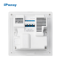 Temporizador Digital 220V 16 Programas 2000W Interruptor de Tiempo Programable Inteligente con Cable Neutro para Luz Ventilador Escuela Hospital