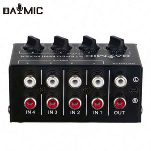 DAYMIC Console de mixage audio stéréo portable professionnelle pour PC, mini amplificateur DSP 4 canaux de bonne qualité - Product Image 5
